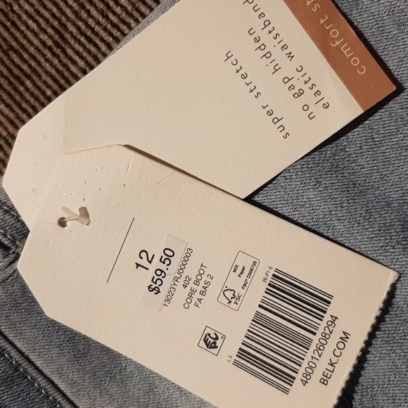 Ladies 12R wonderly jeans - Picture 3 of 4